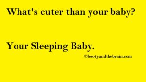 sleeping baby quote